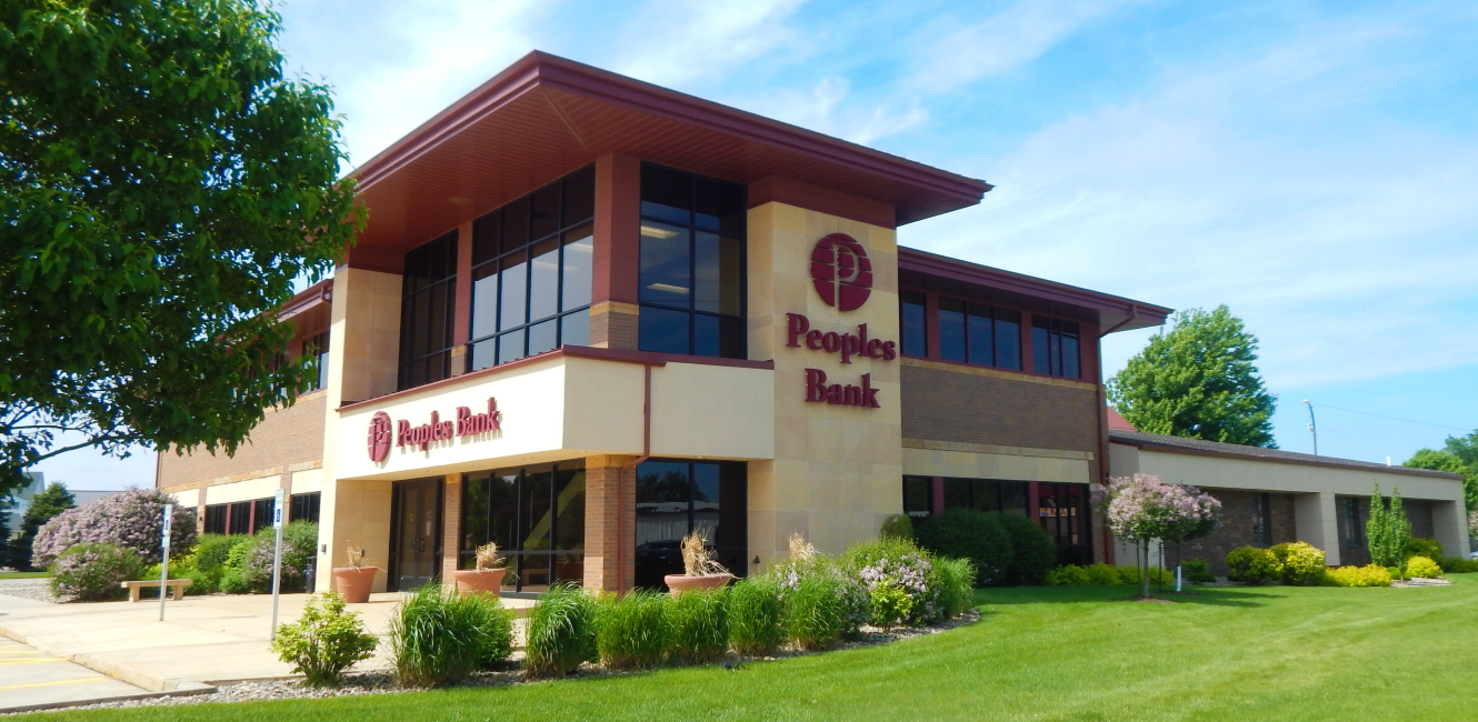 Peoples Bank in Rock Valley, Iowa
